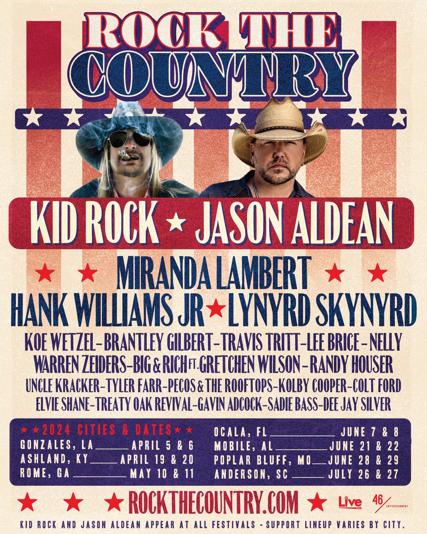 Kid Rock 2024 Tour Dates: Rock the Country with Kid Rock!